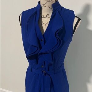Calvin Klein Blue Midi Dress